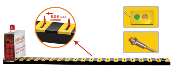 东营V3嵌入式闯岗自动扎胎器/阻车器